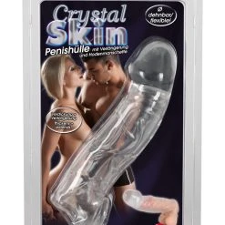 CRYSTAL Penis Sleeve With Extension And Ball Ring