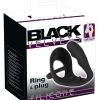 Black Velvets Ring & Plug -sex toys shop 05182040000 verp