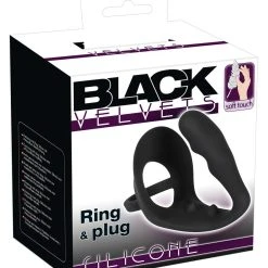 Black Velvets Ring & Plug