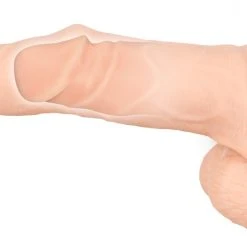 Nature Skin Penis Sleeve With Extension -sex toys shop 05329830000 nor c