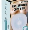 Stroker Masturbator With Inner Cock Ring