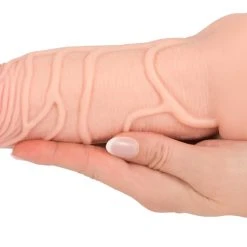 Nature Skin 2in1 Extension + Masturbator -sex toys shop 05379850000 nor c