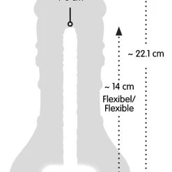 Nature Skin 2in1 Extension + Masturbator -sex toys shop 05379850000 nor h