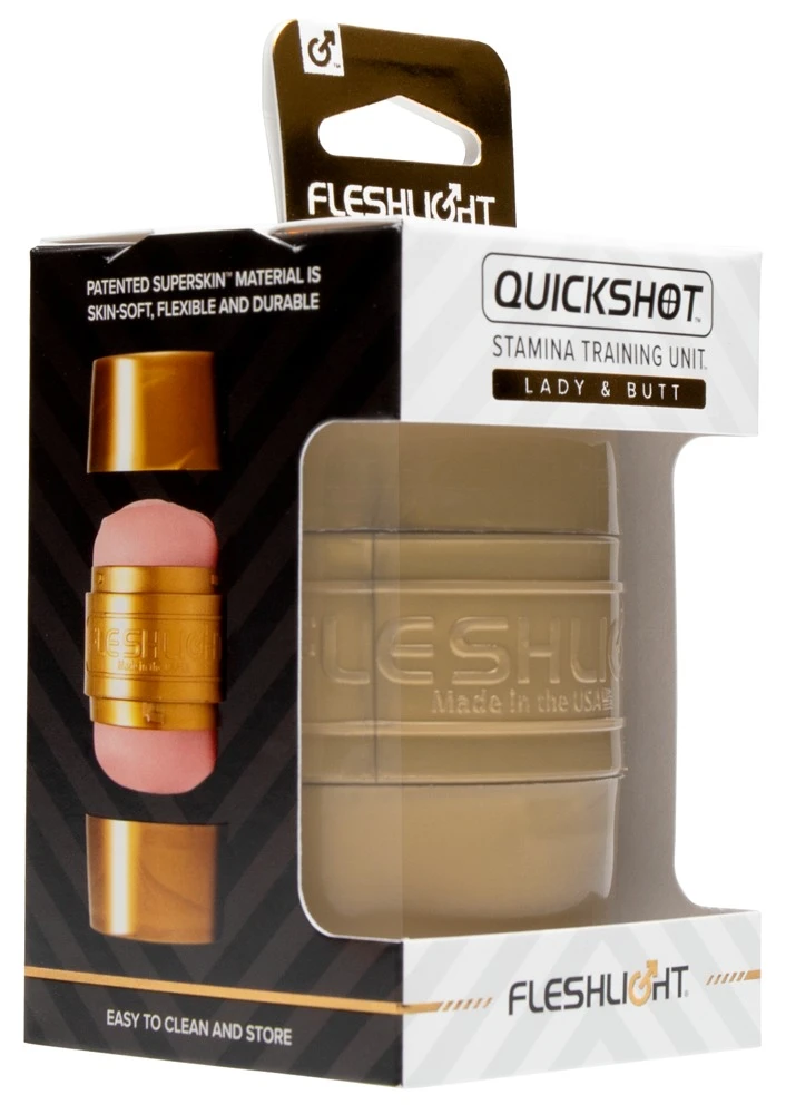 Fleshlight Quickshot Stamina Training Unit Lady & Butt 3 Fleshlight Quickshot Stamina Training Unit Lady & Butt