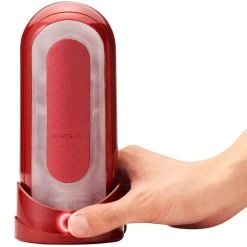 TENGA Flip 0 (Zero) Red Warmer Package -sex toys shop 05392100000 nor b