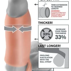 Fantasy X-tensions Real Feel Enhancer XL -sex toys shop 05407810000 nor c