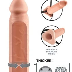 Fantasy X-tensions 8" Silicone Hollow Extension -sex toys shop 05407900000 nor c