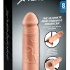 Fantasy X-tensions 8" Silicone Hollow Extension