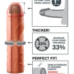 Fantasy X-tensions Perfect 1" Extension -sex toys shop 05441160000 nor c