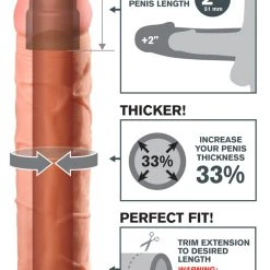 Fantasy X-tensions Perfect 2" Extension -sex toys shop 05441240000 nor c