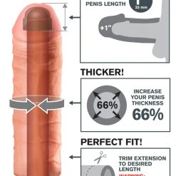 Fantasy X-tensions Mega 1" Extension -sex toys shop 05441400000 nor c