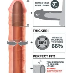 Fantasy X-tensions Mega 3" Extension -sex toys shop 05441750000 nor c