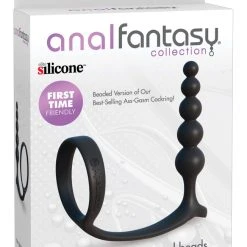 Analfantasy Collection Ass-Gasm Cockring Anal Beads