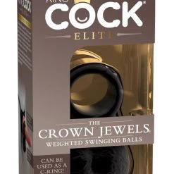 King Cock Elite The Crown Jewels - Weighted Swinging Balls