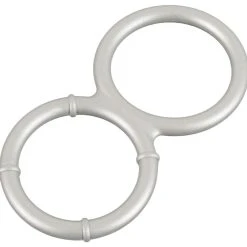 You2Toys Metallic Silicone Cock And Ball Ring -sex toys shop 05562460000 nor b