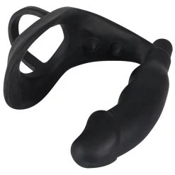 Black Velvets Ring & Vibro Plug -sex toys shop 05885390000 nor b