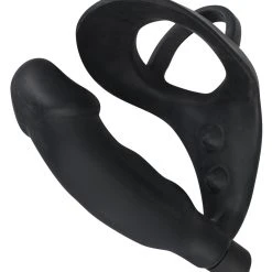 Black Velvets Ring & Vibro Plug -sex toys shop 05885390000 nor c