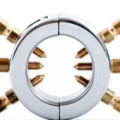 Kiotos Ballstretcher Mit Spikes - Elektrosex Kompatibel