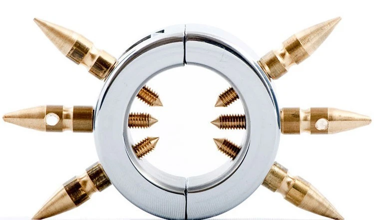 Kiotos Ballstretcher Mit Spikes - Elektrosex Kompatibel 3 Kiotos Ballstretcher Mit Spikes - Elektrosex Kompatibel