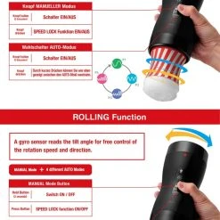 TENGA Vacuum Gyro Roller -sex toys shop 54009880000 nor d