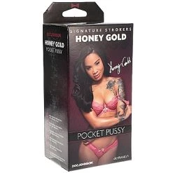 Doc Johnson Honey Gold - ULTRASKYN Pocket Pussy
