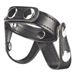 Blue Line C&B GEAR V-Style Cock Ring With Ball Divider