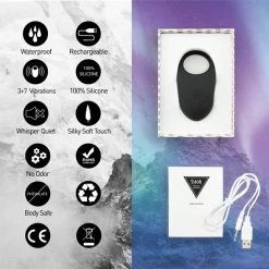 FeelzToys - Thor Cockring - Schwarz -sex toys shop E27899 5