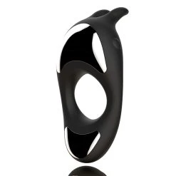 FeelzToys Zeus Dual Vibe Cock Ring Black -sex toys shop E31602 2