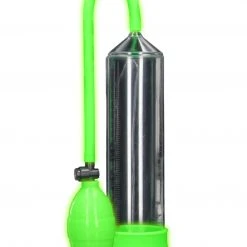 Ouch! - Classic Penis Pump - Glow In The Dark -sex toys shop OU785GLO scr