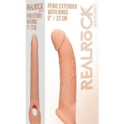 RealRock Real Rock - Extender With Rings - 22 Cm