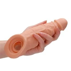 RealRock Real Rock - Extender With Rings - 22 Cm -sex toys shop REA074FLE dupe2 scaled