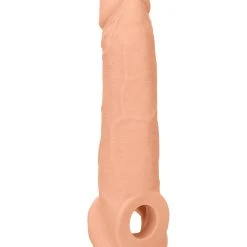RealRock Real Rock - Extender With Rings - 22 Cm -sex toys shop REA074FLE dupe3 scaled