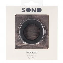 SONO - No. 39 - Cock Ring -sex toys shop SON039BLK scr